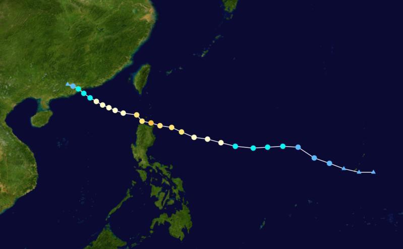 台风鹦鹉路径追踪：风雨同行，安全抵达！