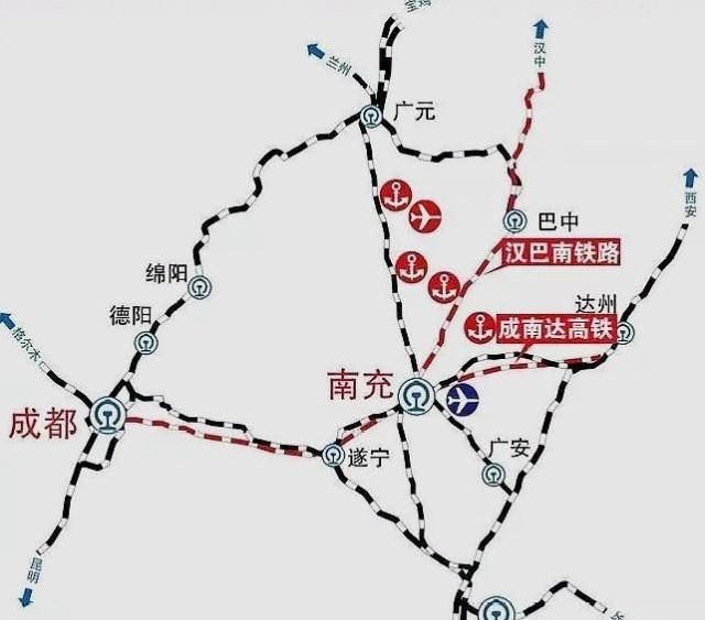 南充铁路发展新蓝图